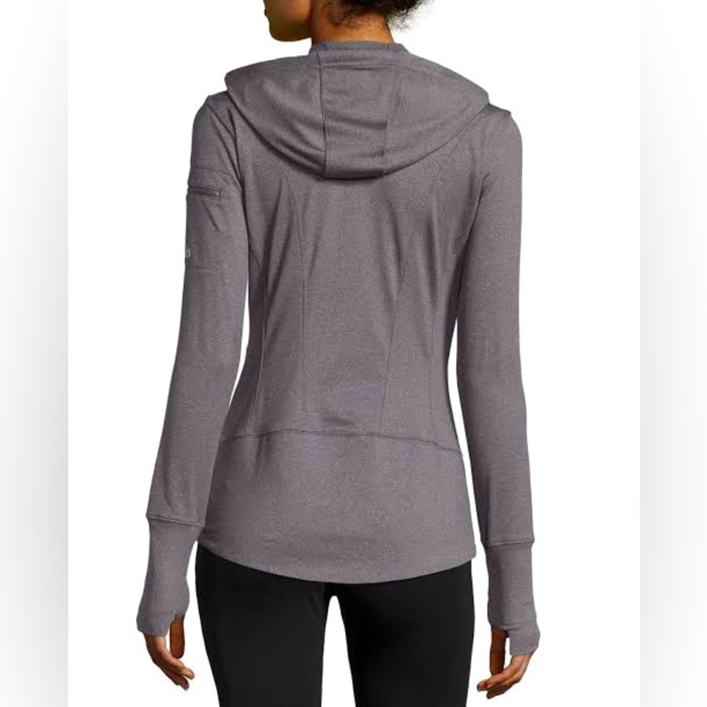 Alo yoga dark grey zip up